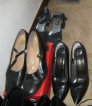 Kim McNelis Shoe Collection, Stair top landing #1